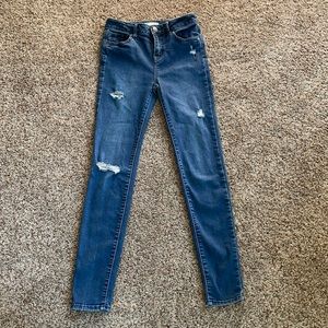 Manhattan high rise jeans